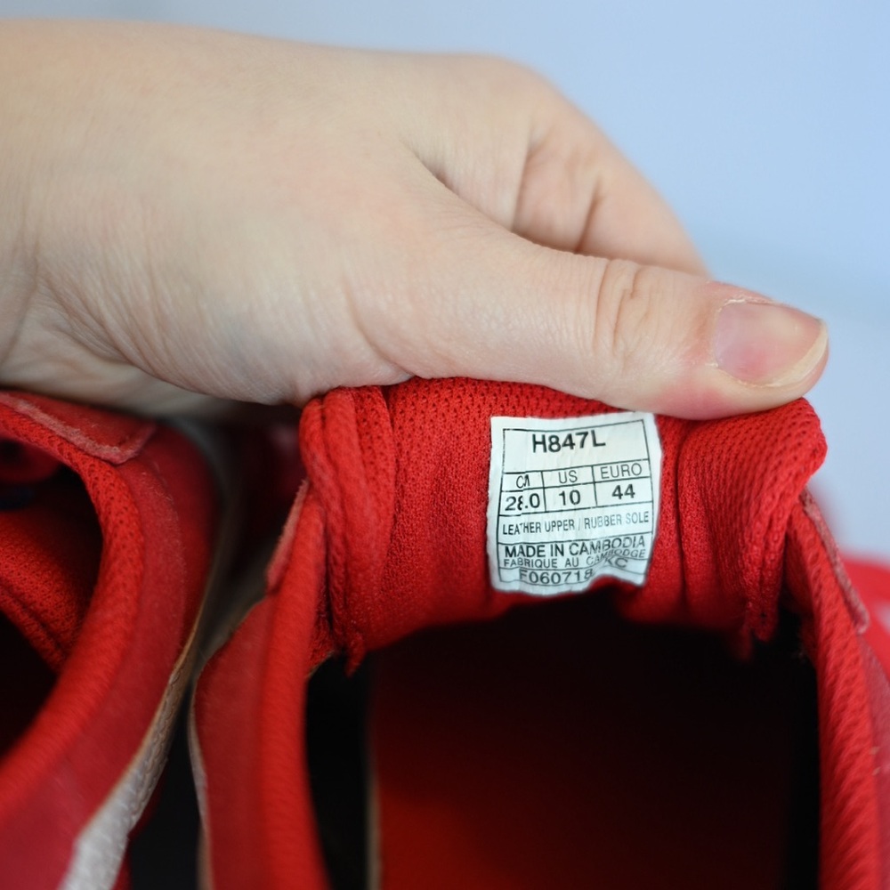 Mens Size 10 Ascis Gel- Vickka TRS Men's Shoes Classic Red H847l-601 Sneakers - Picture 3 of 10